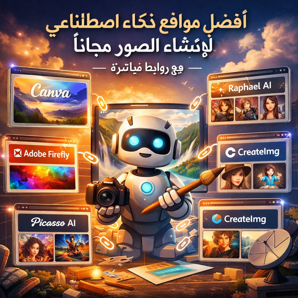 أفضل مواقع ذكاء اصطناعي لإنشاء الصور مجانا مع روابط مباشرة | Ai-Alwsam
